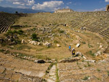 Overview of Stadium  Aphrodisius  Turkey