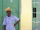 Portrait of Man  Old Colonial Village  Trinidad  Cuba