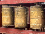 Religious Prayer Wheels  Ulaan Baatar  Mongolia