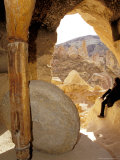 Flour Mill in a Cave  Zelve Valley  Cappadocia  Central Anatolia  Turkey