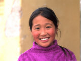 Young Girl  Ulaan Baatar  Mongolia