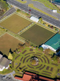 Gardens and Bowling Greens  Taupo  North Island  New Zealand
