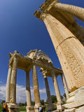 View of Ruins  Aphrodisius  Turkey