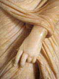 Hand Detail from the Statue of Cornelia Antonia  Istanbul  Turkey