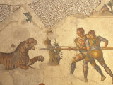 Mosaics in the Mosaics Museum  Istanbul  Turkey