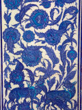 Tile Inside Topkapi Palace  Istanbul  Turkey