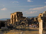 Necropolis Graveyard  Pumakale  Turkey