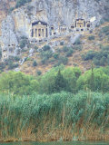 Rock Tombs of Caunos  Dalyan  Turkey