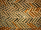 Tile Walls of Tile Museum  Karatay  Turkey