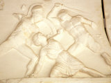 Copy of Frieze at the Mausoleum  Built for King Mausolus  Bodrum  Turkey