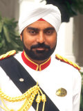 Doorman at the Raffles Hotel  Singapore