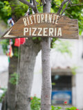 Pizzeria Sign  Positano  Amalfi Coast  Campania  Italy