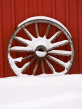 Martin Stables  Wheel Detail  Banff  Alberta