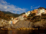 View of Manarola  Cinque Terre  Italy