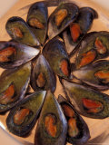 Black Mussels Dish  Cassis  France