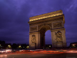 Arc de Triomphe  Champs-Elysees  Paris  France