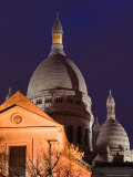 Basilique du Sacre Coeur  Place du Tertre  Montmartre  Paris  France