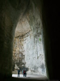 Ear of Dyonisius Cave  Grotto  Neapolis Archeological Park  Syracuse  Sicily  Italy