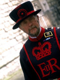 Beefeater at the Tower of London  London  England