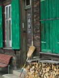 Traditional House Detail  Boltigen  Bern  Switzerland