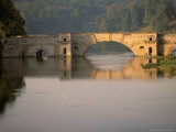 Grand Bridge  Blenheim Palace  Woodstock  Oxfordshire  England