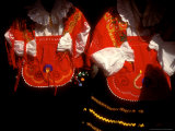 Red Cultural Costumes For Sale  Barcelos Market  Portugal