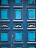 Blue Doorway  Cefalu  Sicily  Italy