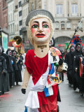 Fasnacht Carnival Costumes and Parade  Basel  Switzerland