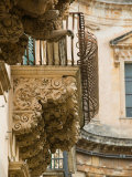 Baroque Details of the Palazzo Villadorata  Palazzo Nicolaci  Noto  Sicily  Italy
