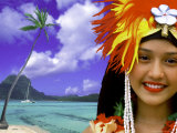 Native Dancer in Tahiti