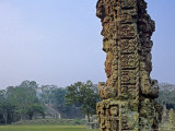 Carved Mayan Pillar  Honduras