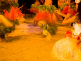 Traditional Dance and Cultural Show at Tiki Village  Moorea  French Polynesia