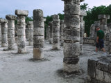 Square of the 1 000 Columns  Plaza de las 1 000 Columnas  Chichen Itza  Mexico