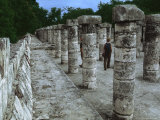 Square of the 1 000 Columns  Plaza de las 1 000 Columnas  Chichen Itza  Mexico