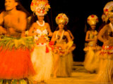 Traditional Dance and Cultural Show at Tiki Village  Moorea  French Polynesia