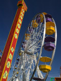 Pacific Park Ferris Wheel  Santa Monica Pier  Los Angeles  California  USA
