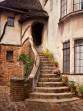 Stairs Leading into a Building  Berkeley  California  USA