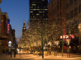 16th Street Walking Mall  Denver  Colorado  USA
