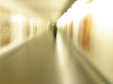 Blurred view of Commuters