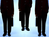 Three Businessmen All Dress the Same