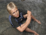 Child Sitting Down