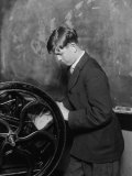 Fall River Technical High  Millwrighting Course Mechanics  Fall River  Massachusetts  c1916