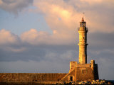 Lighthouse Built in 16th Century  Hania  Greece