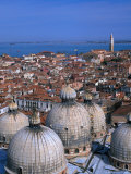 Rooftops Views from the Campanile  Venice  Veneto  Italy
