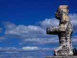 Historic Statue  Chichen Itza  Yucatan  Mexico