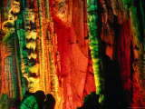 Inside the Lu Di (Reed Flute) Cave  Guilin  China