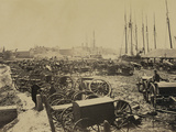 Captured Confederate Guns at Richmond  c1865