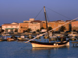 Traditional Fishing Boat at Porto Calasetta  Sant' Antioco  Sardinia  Italy