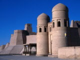Exterior of Kukhna Ark Fortress  Khiva  Uzbekistan