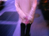 Man Walking in Manhattan  New York City  USA